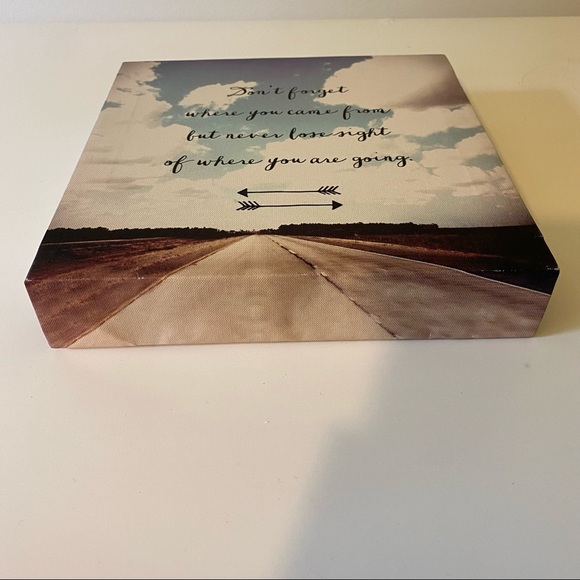 8x8 Square Canvas Inspiration Decorative Accent - Picture 2 of 5